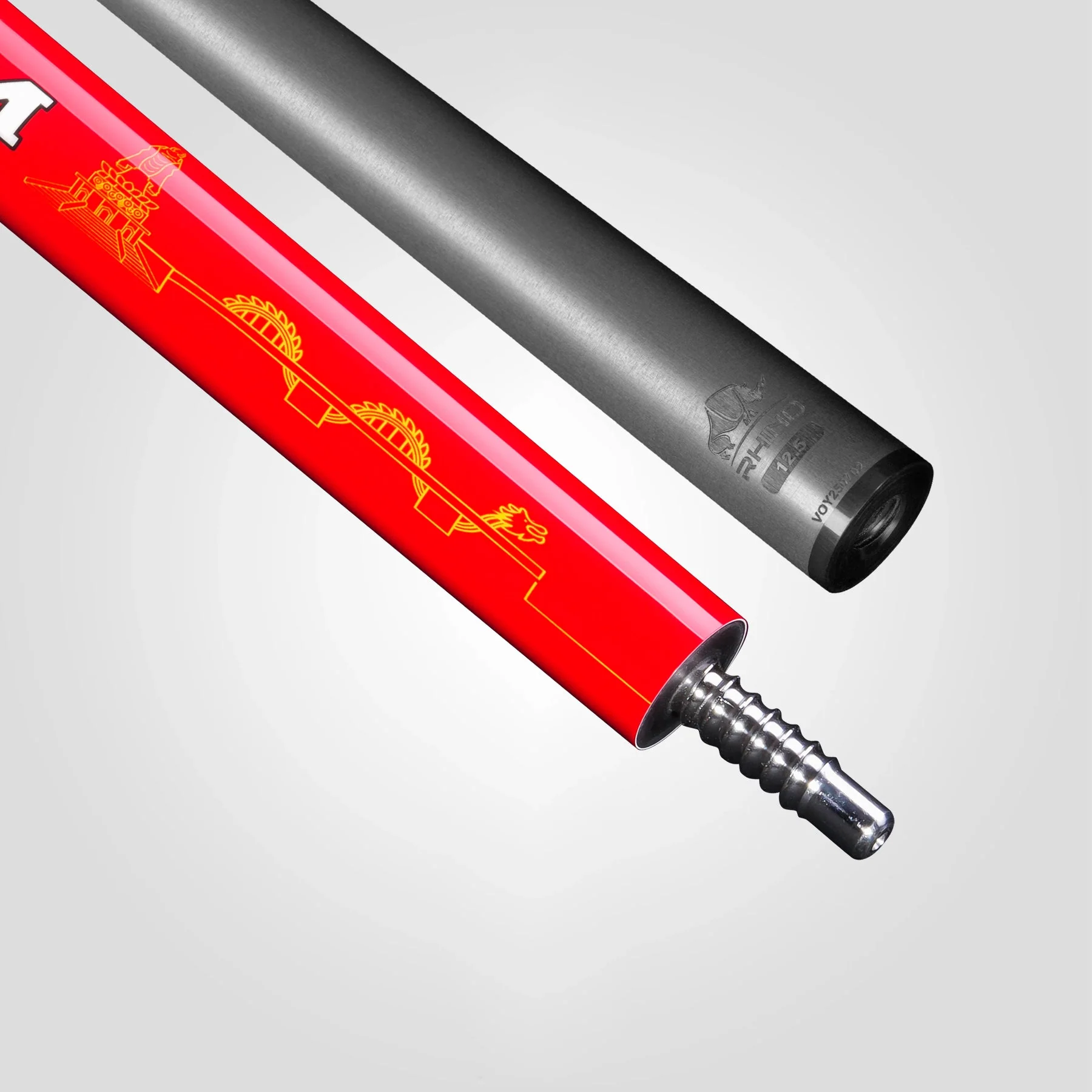 VOYAGER VIETNAM POOL CUE - RED - SPORT WRAP - Image 8