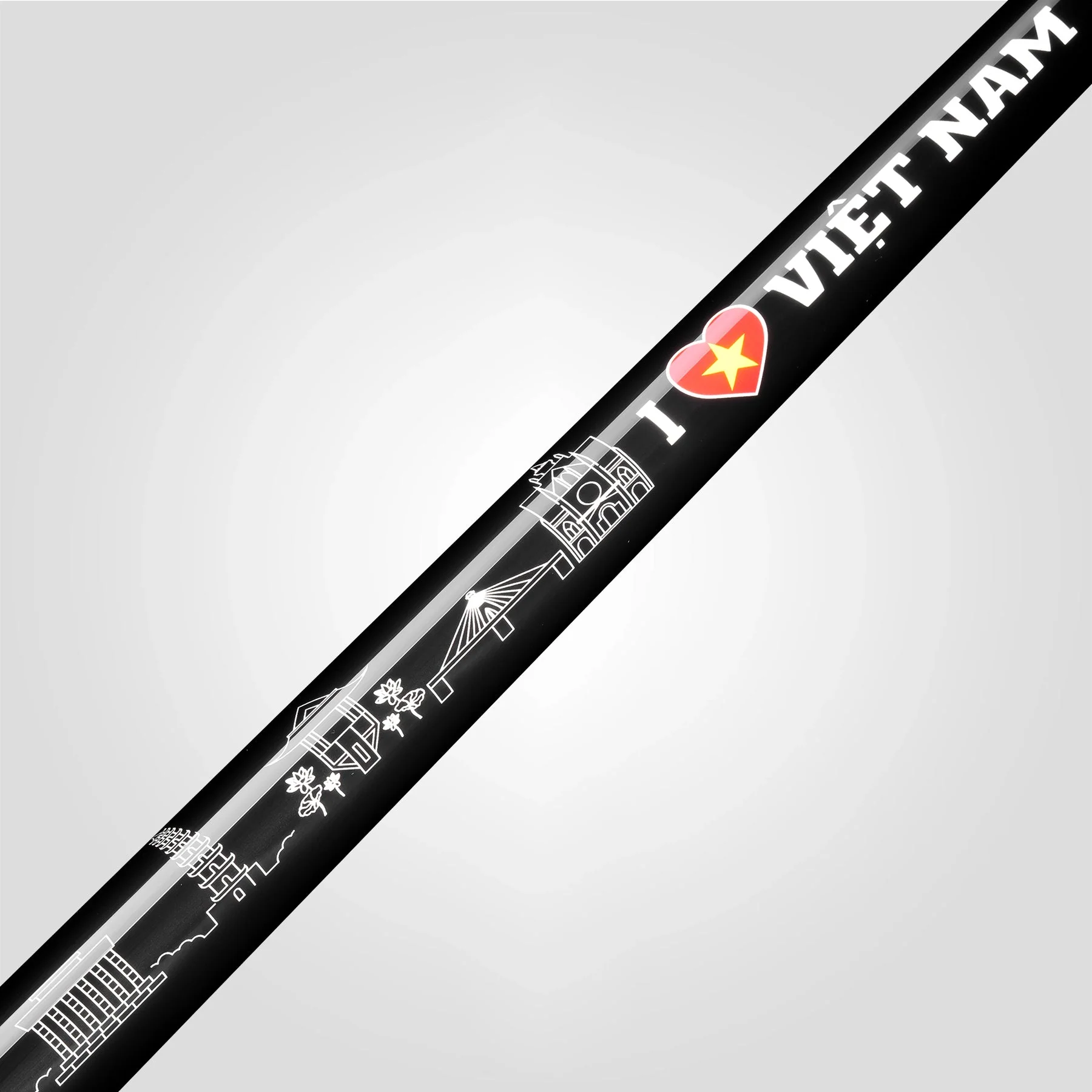 VOYAGER VIETNAM POOL CUE - BLACK - WRAPLESS - Image 6