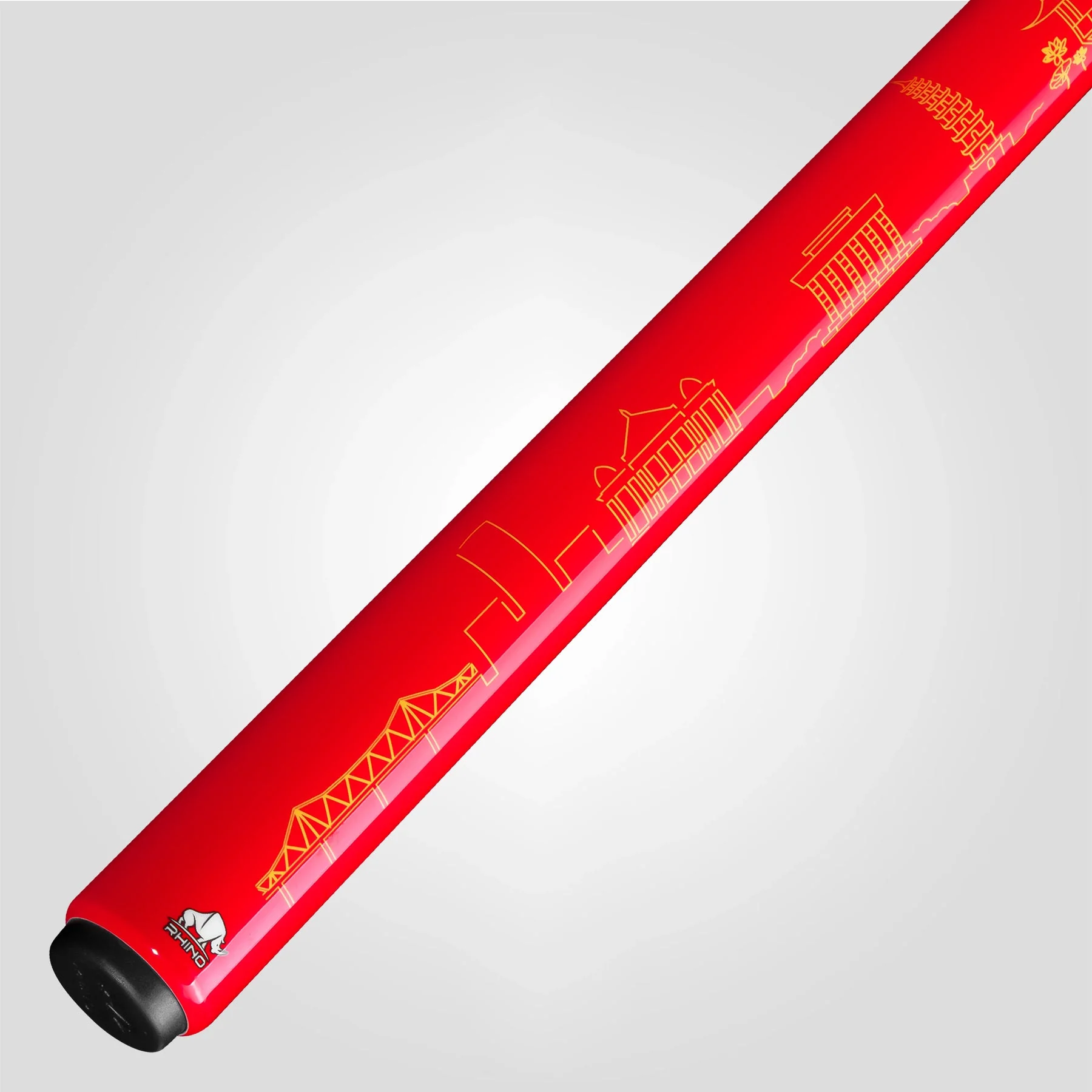VOYAGER VIETNAM POOL CUE - RED - WRAPLESS - Image 5