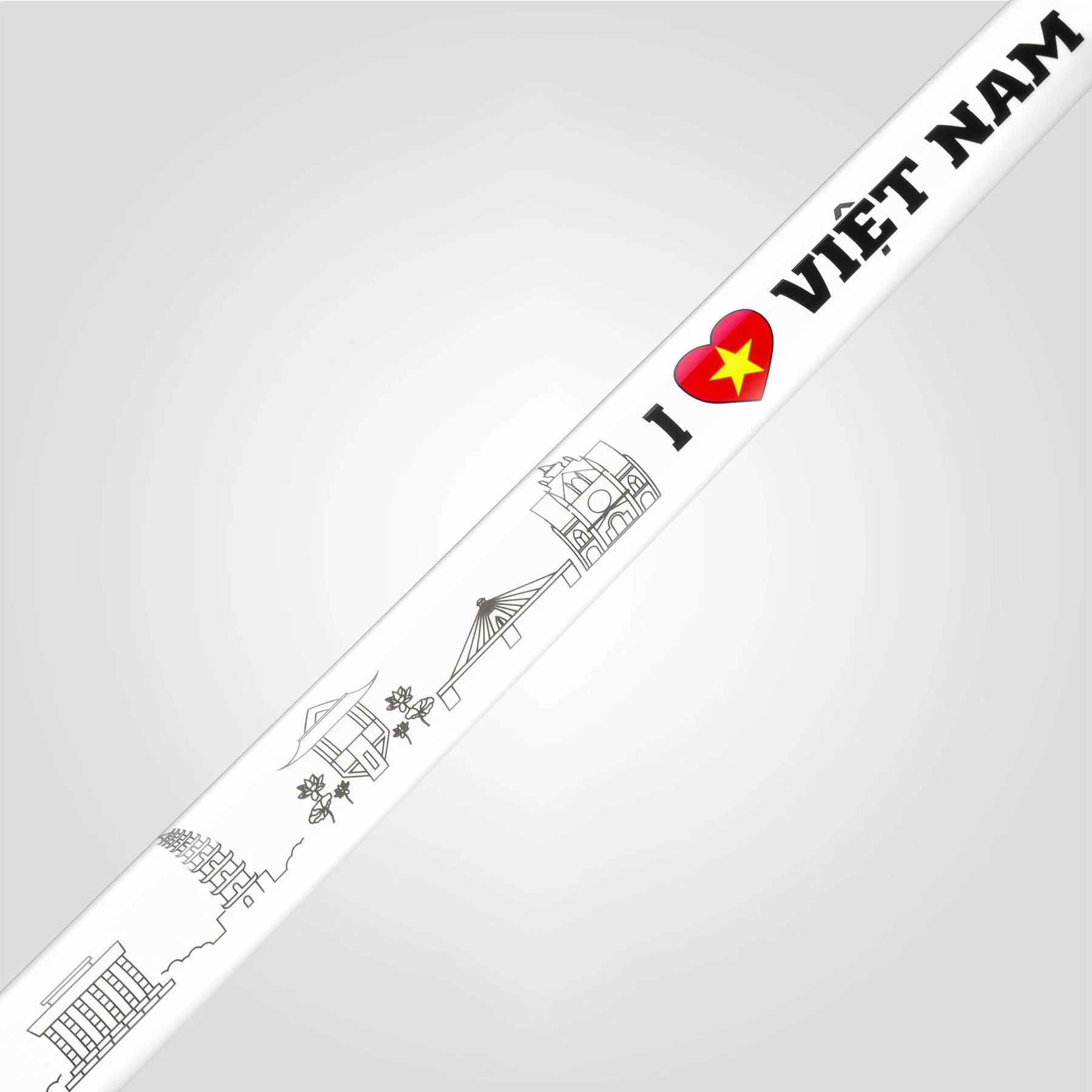 VOYAGER VIETNAM POOL CUE - WHITE - WRAPLESS - Image 6