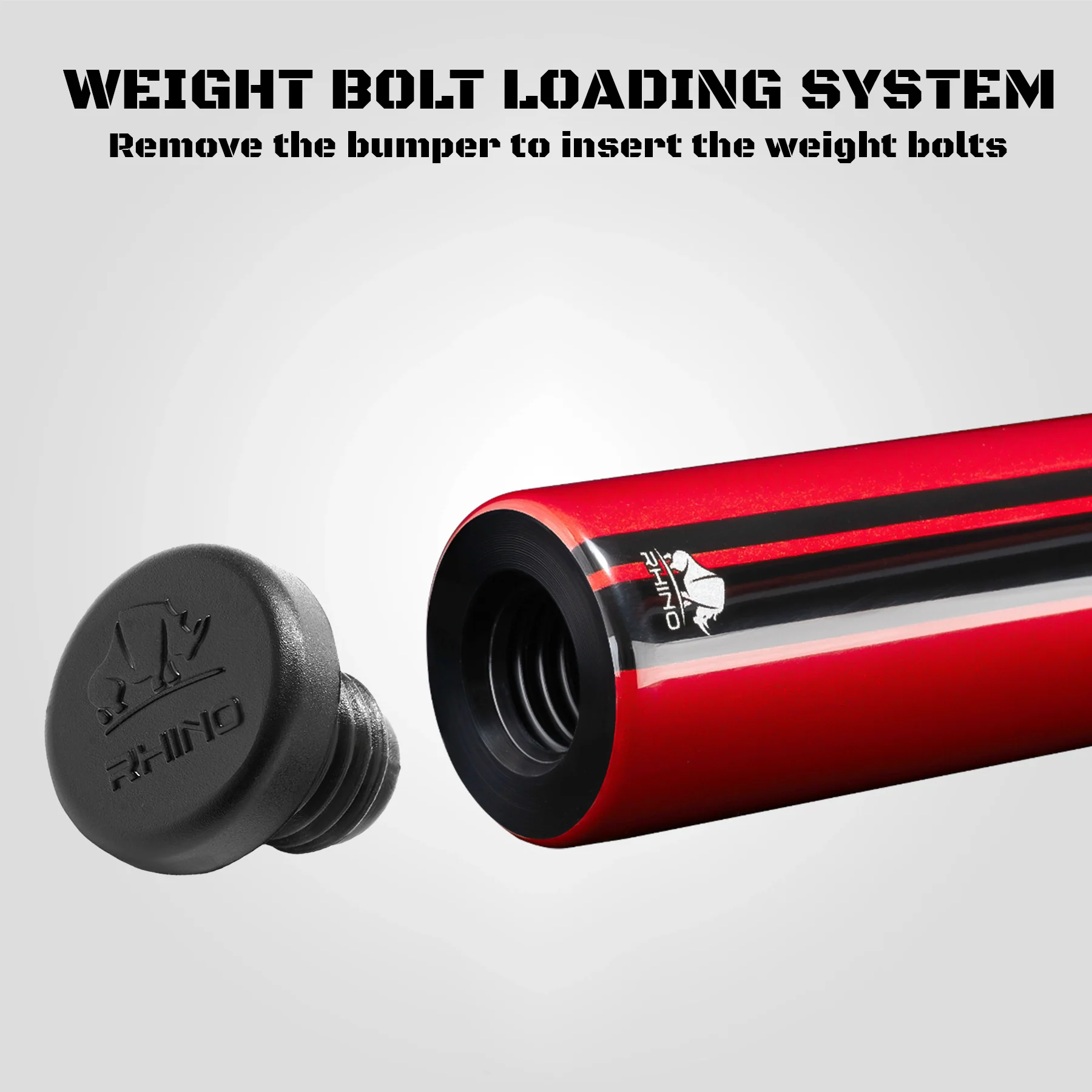 Nebula 2 Pool Cue - Crimson Red - Wrapless - Image 9