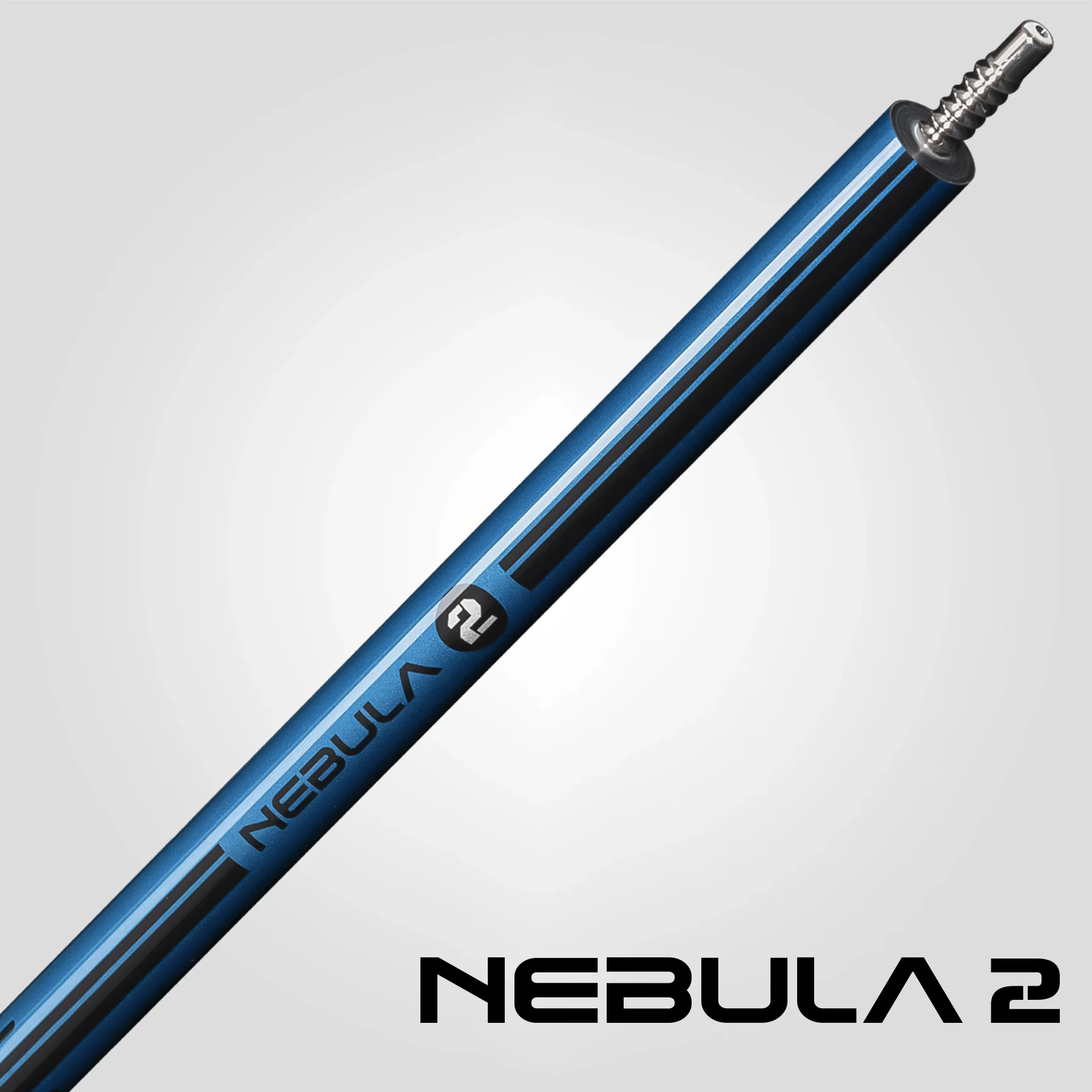 Nebula 2 Pool Cue - Sky Blue - Sport Wrap - Image 4