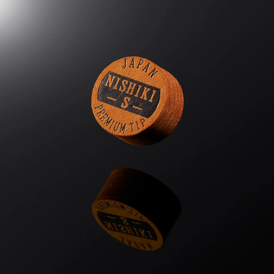 NISHIKI PREMIUM POOL CUE TIP - BROWN - Image 3