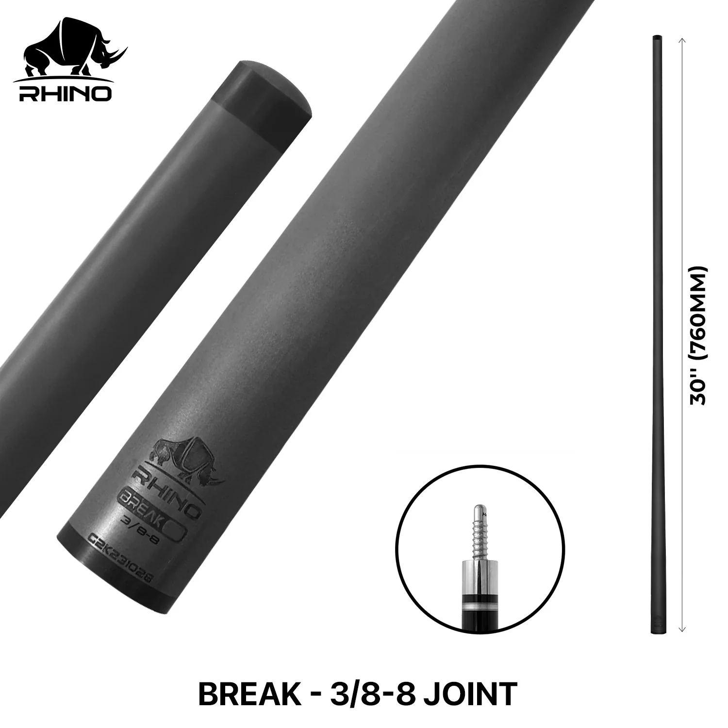 Rhino - 30" / Carbon Fiber Break Shaft - Image 7