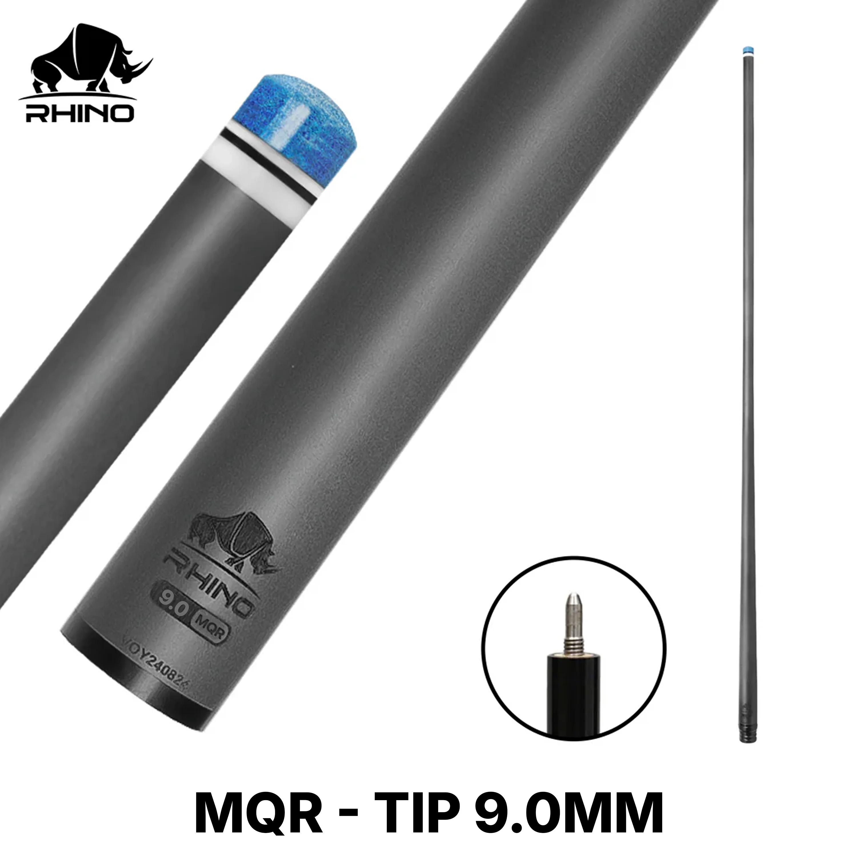 Rhino - 30" / MQR Carbon Pool Cue Single Shaft - Image 17