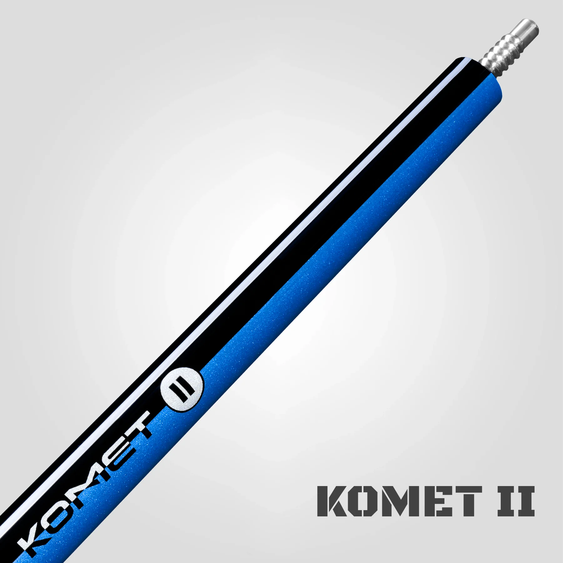 RHINO KOMET II Break Cue - Black & Blue - Image 6