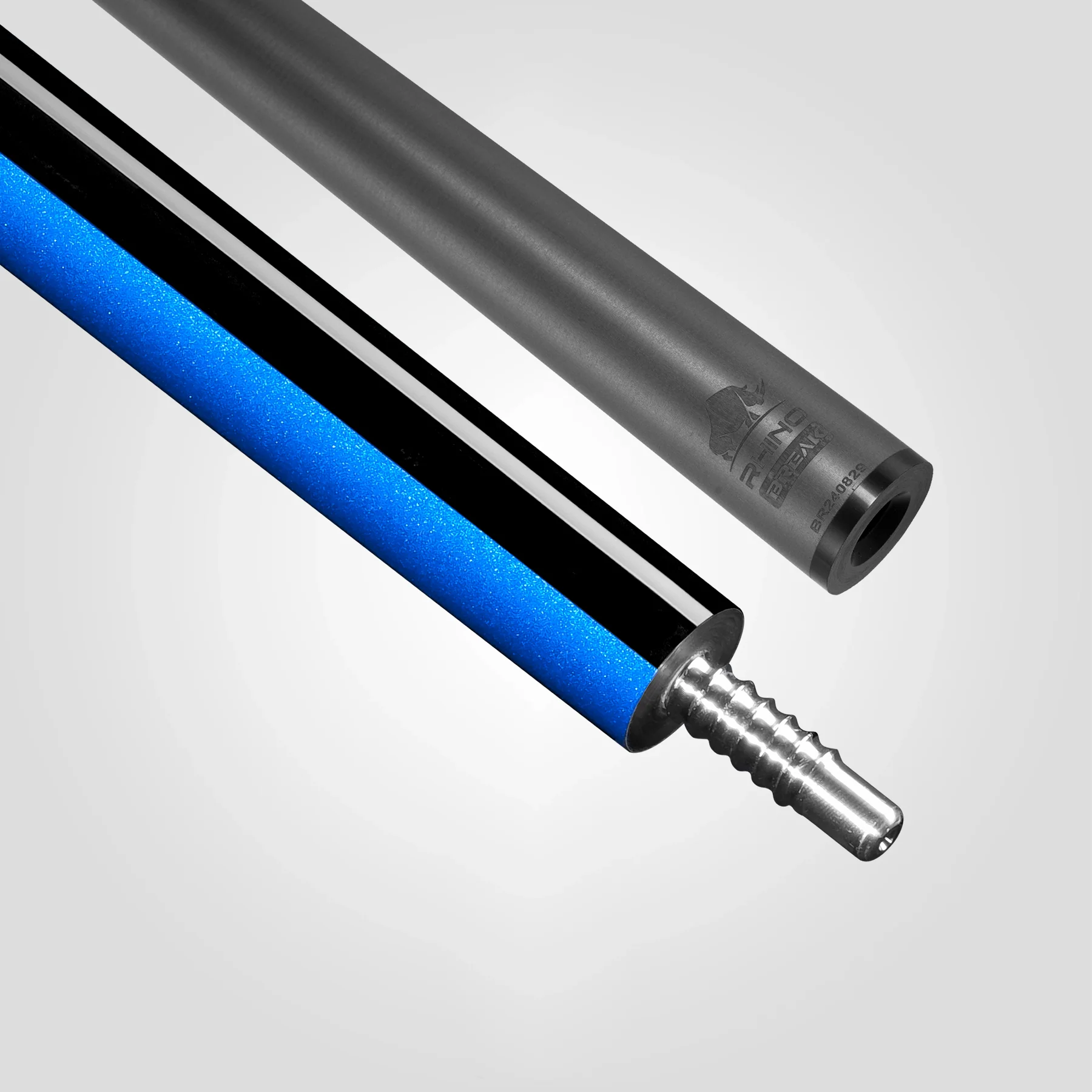 RHINO KOMET II Break Cue - Black & Blue - Image 7