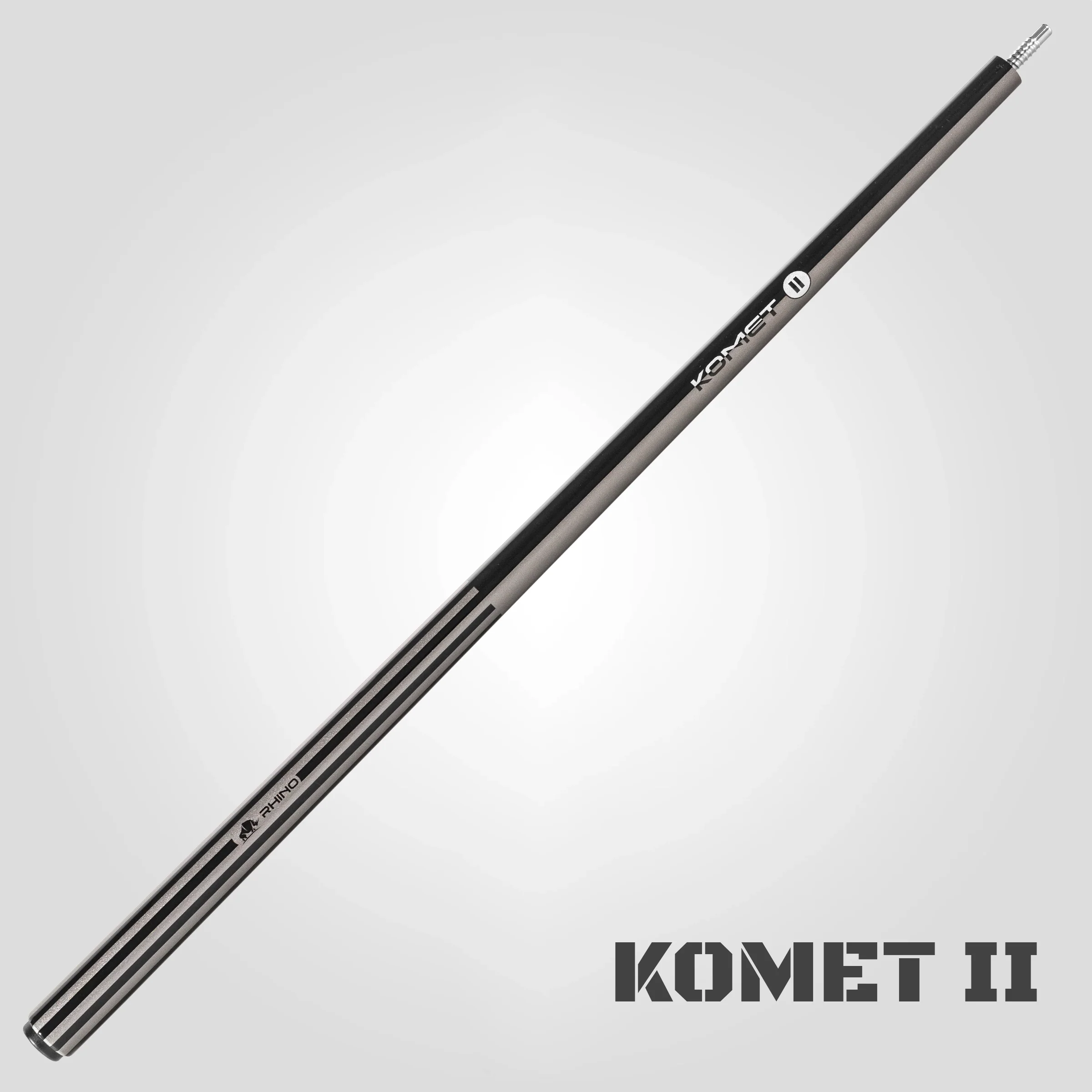 RHINO KOMET II Break Cue - Black & Gray - Image 3