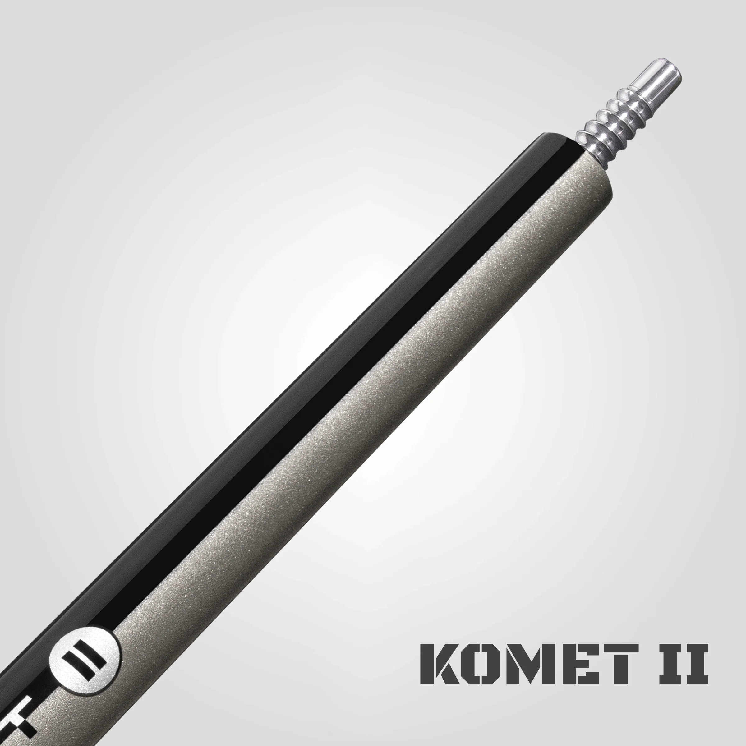 RHINO KOMET II Break Cue - Black & Gray - Image 4