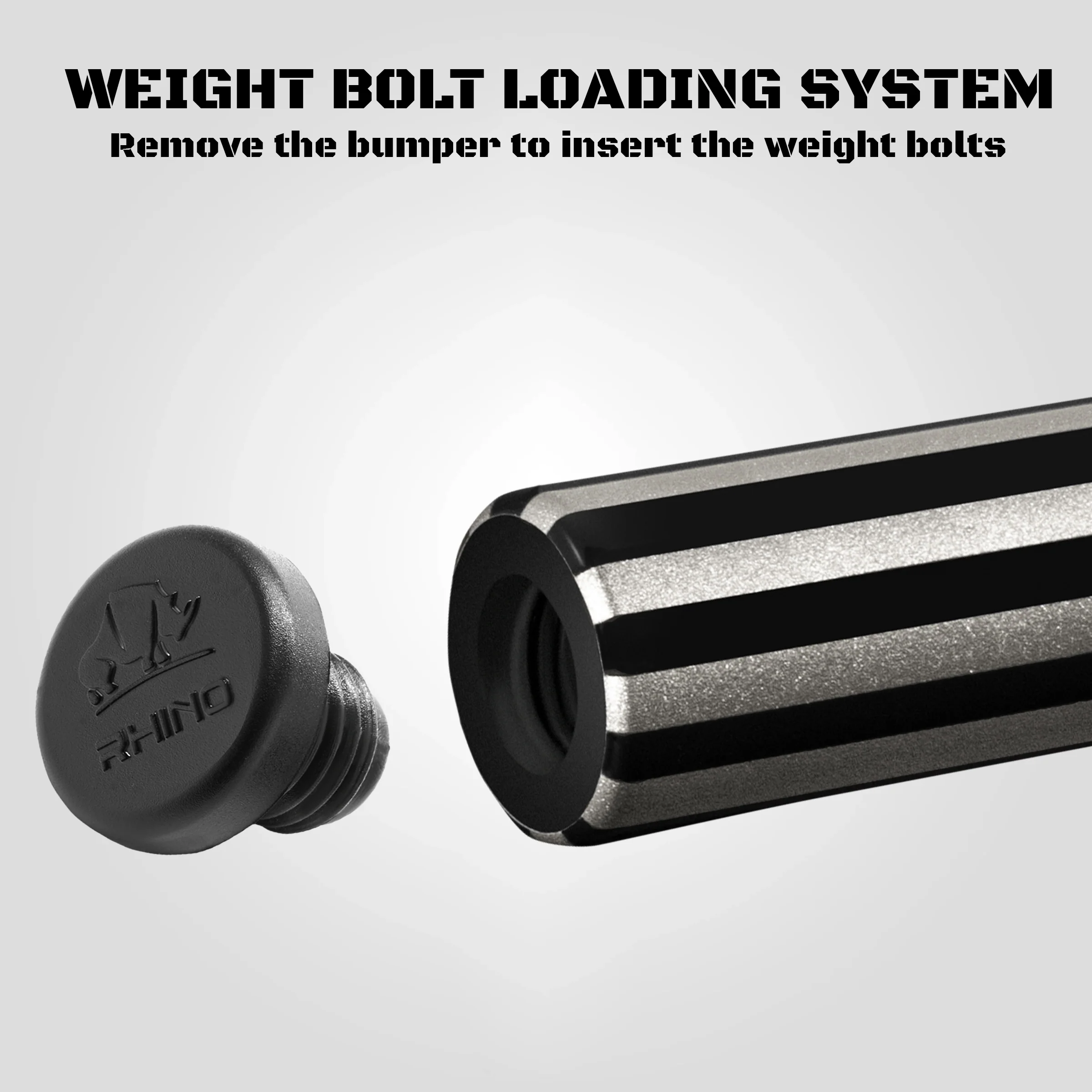 RHINO KOMET II Break Cue - Black & Gray - Image 9