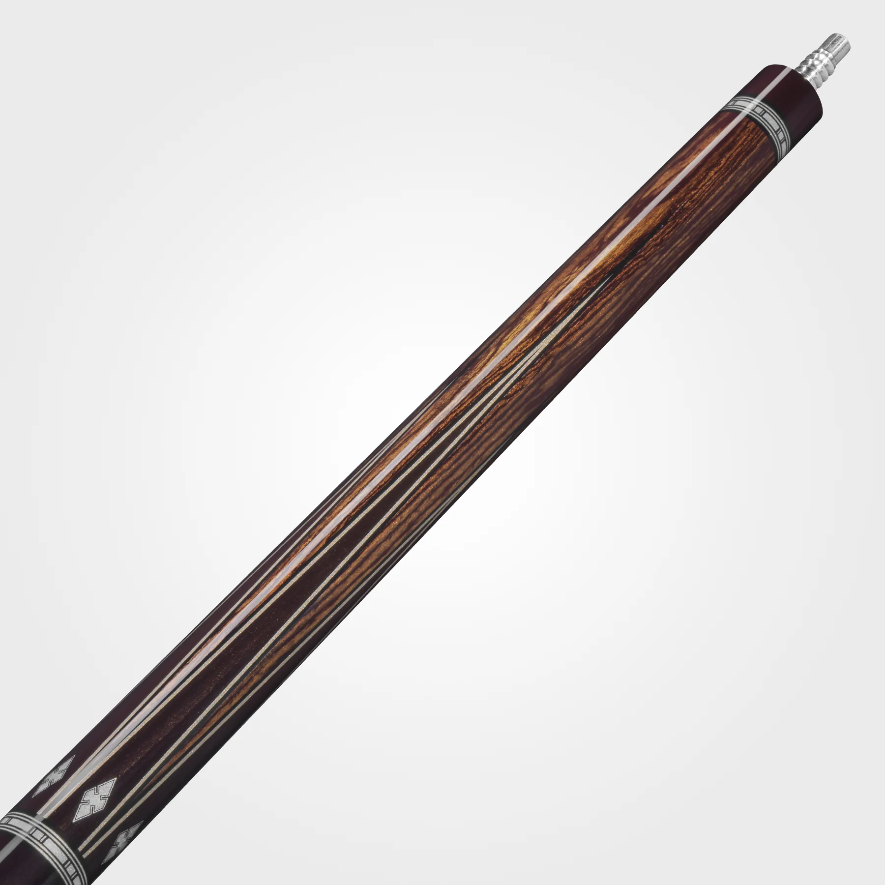 RHINO MUST POOL CUE - MU2 BOCOTE EBONY DIAMOND - Image 5