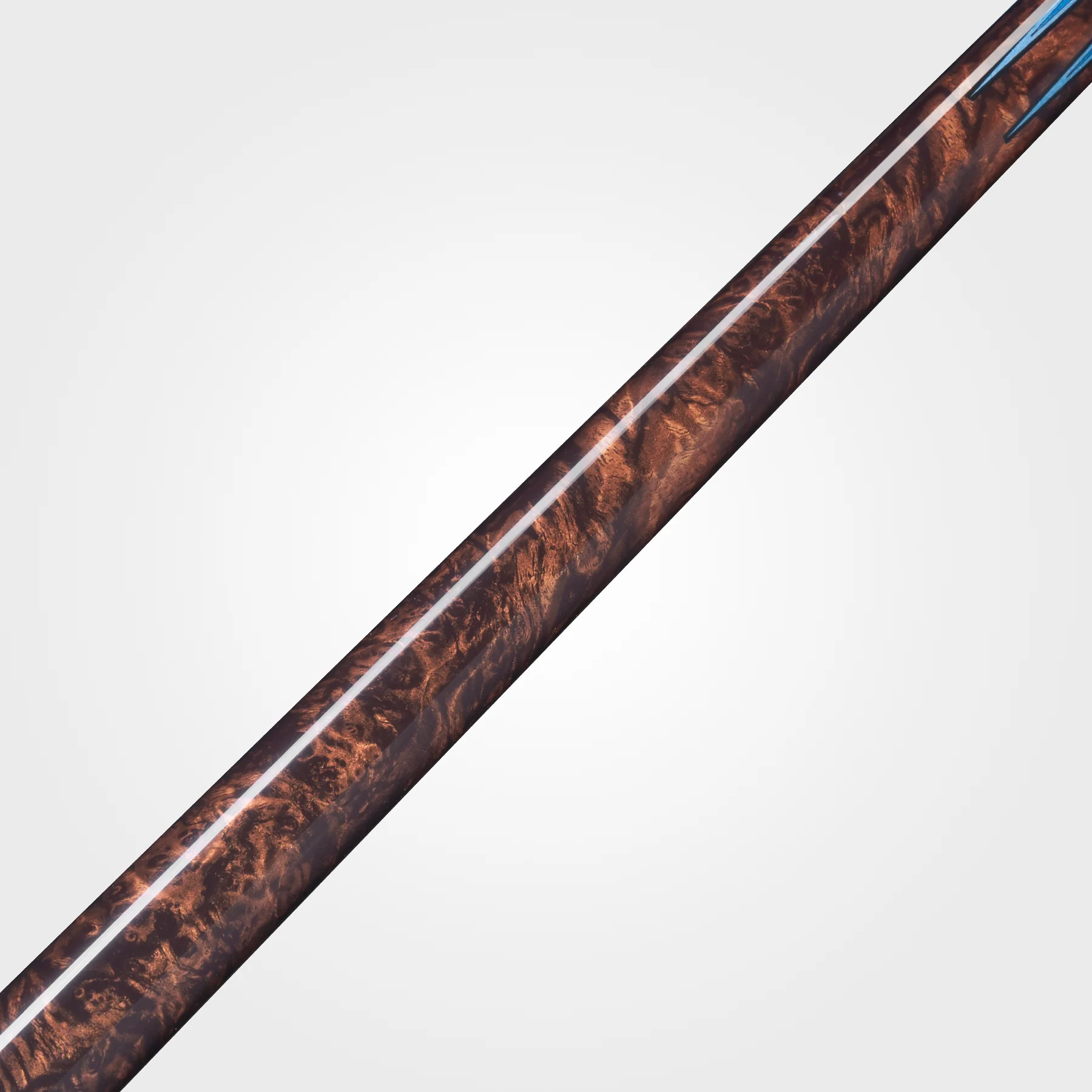 RHINO MUST POOL CUE - MU1 BURL BLUEPOINT - Image 3