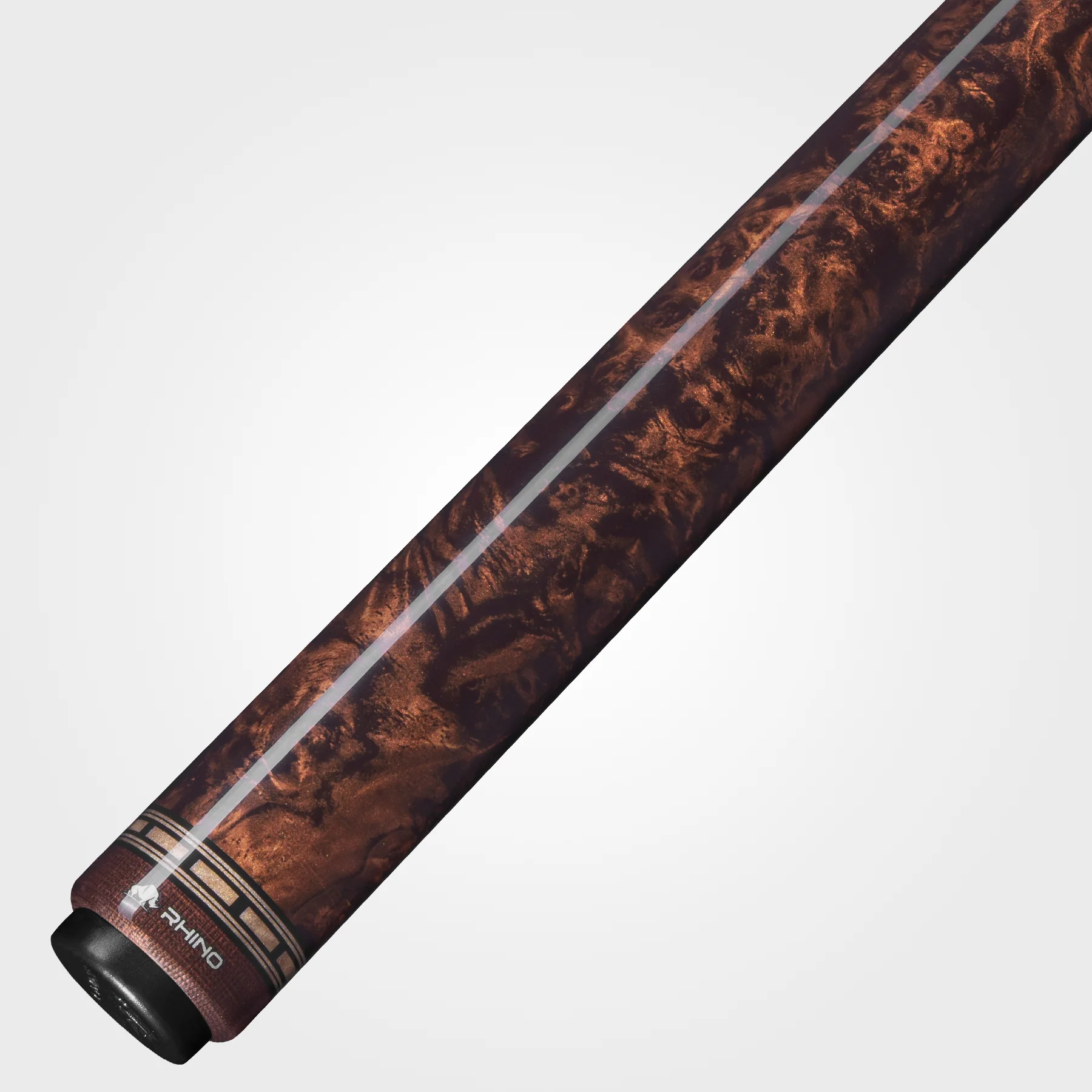 RHINO MUST POOL CUE - MU1 BURL BLUEPOINT - Image 4