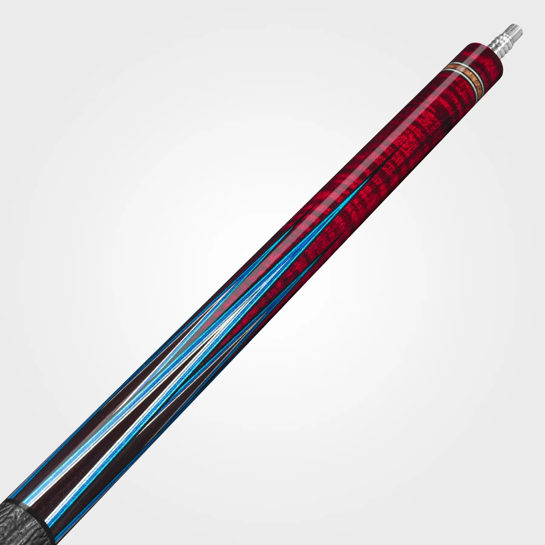 RHINO MUST POOL CUE - MU3 CRIMSON BLUEPOINT - Image 4