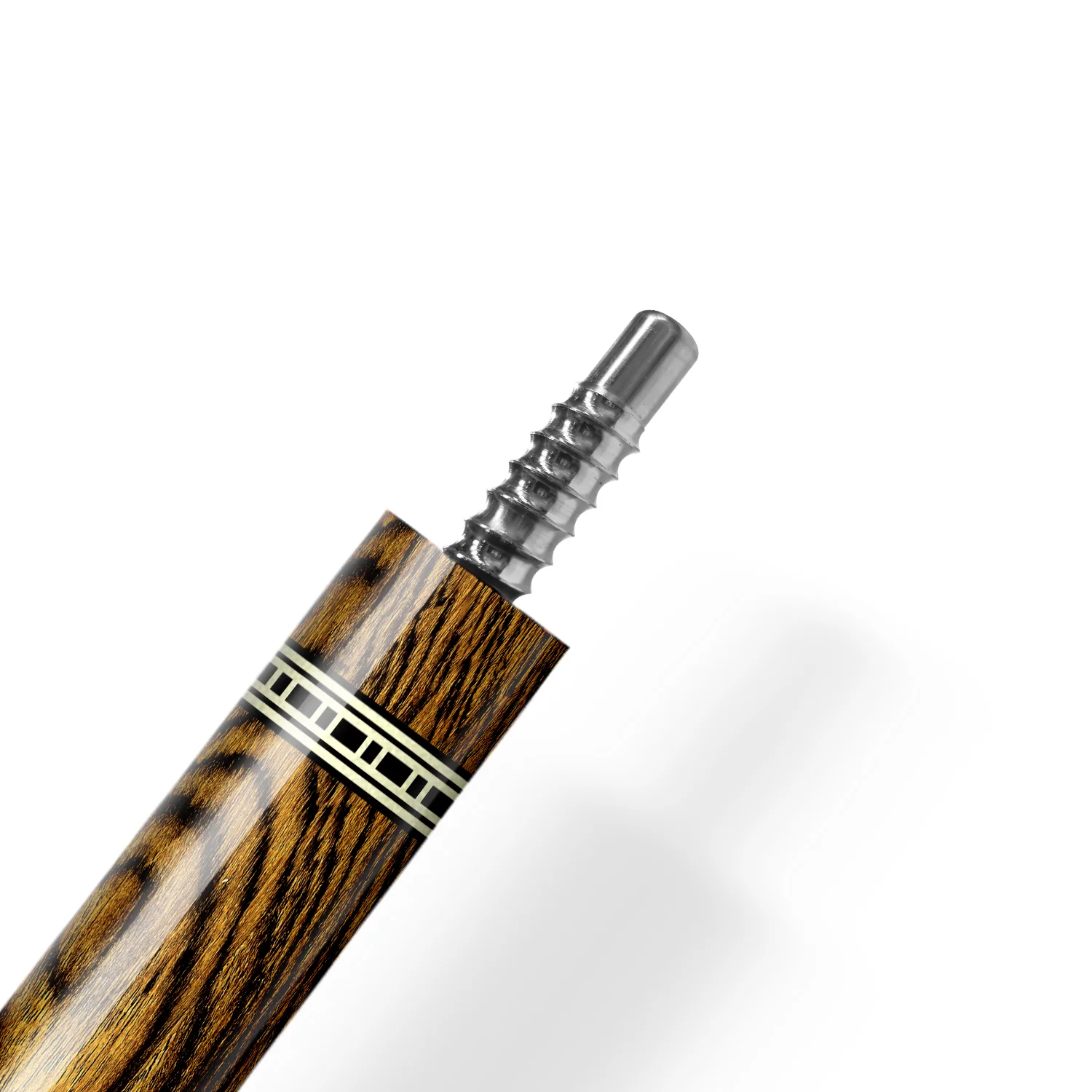 Rhino RETRÔ Cue Butt - Bocote - Crocodile Embossed Microfiber Leather Wrap - Image 5