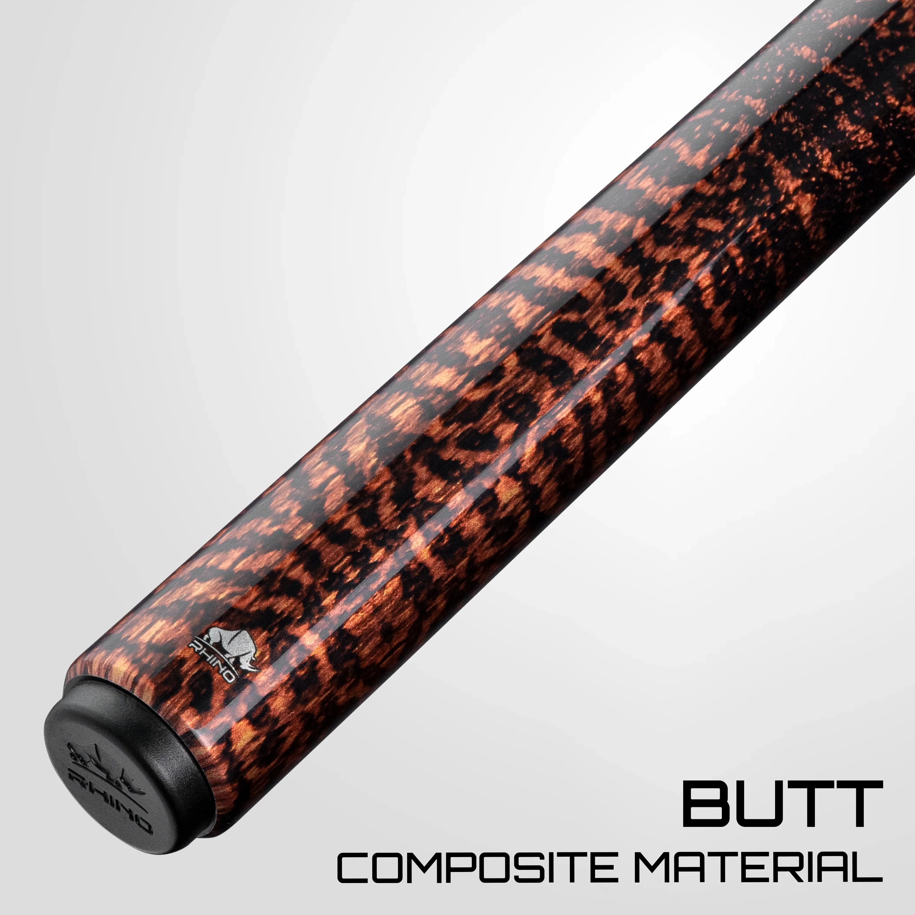 Rhino RETRÔ Pool Cue - Snake - Wrapless - Image 6