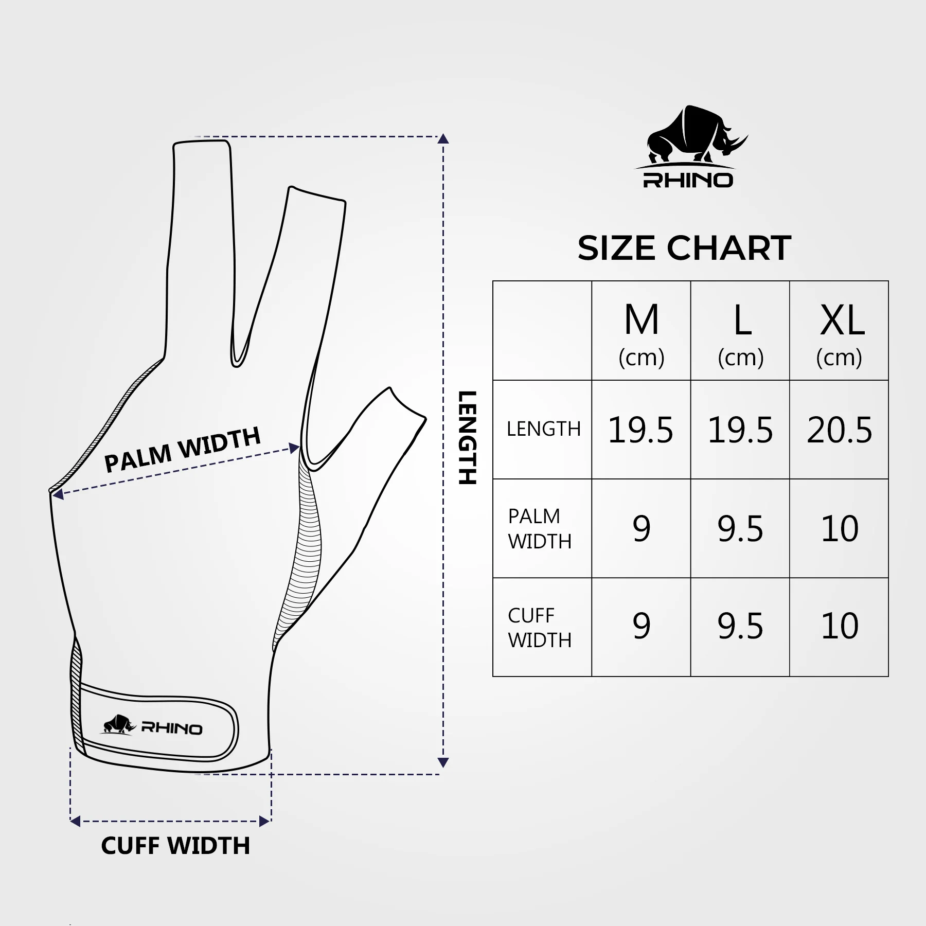 RHINO VOYAGER GLOVE - LEFT HAND - Image 5